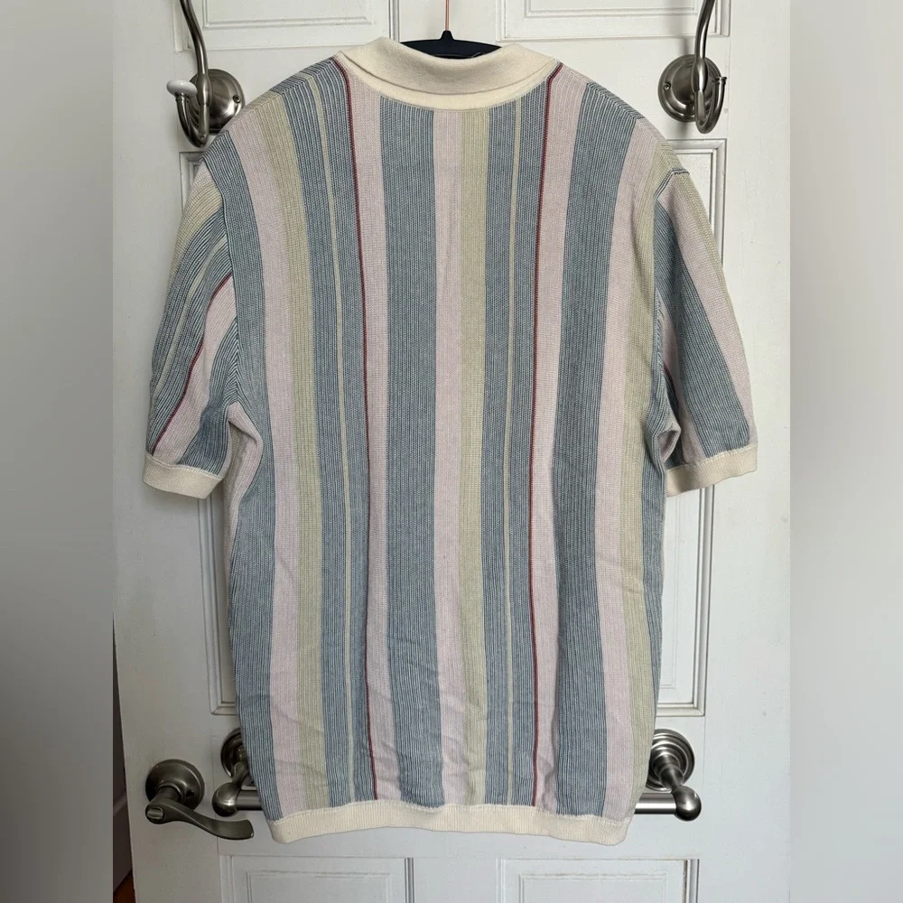 Todd Snyder cotton silk sweater polo - Picture 3 of 3